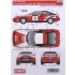 1/24 Toyota Celica GT-FOUR (ST165) Sweden 1989/1991/1992 Decals for Aoshima kit