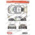 1/24 Porsche 911 RSR #91/#92 LM 2019 Decal for NuNu kits