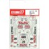 1/24 Porsche 962C 1990 LM (LeMans) "Marukatsu" #20 Decals