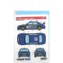 1/24 Subaru Impreza WRC/WRX Subaru #26 #30 2001 Australia Decals