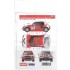 1/24 Peugeot 205 "Belga" 24H Ypres Rally 1985 Decals