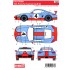 1/24 Porsche Cayman S "Gulf" #4 2013 Decals for Fujimi #12281 kit