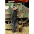 1/35 WWI French Tank Crewman and Dog (1 Figure+1 Dog)
