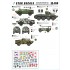 1/35 Decals for Northern Alliance/Taliban/Afghanistan National Army Afghan AFVs