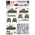 1/35 Decals for Canadian Sherman Mk V in Italy: Three Rivers and Ontario Regiment