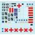 1/35 Decals for Balkan Peacekeepers #4 France VAB & VAB Sanitaire, UNPF/UNPROFOR and IFOR