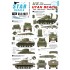 1/35 Decals for US 70th Tank Battalion on Utah Beach - M4 , M4 Dozer, M4A1 DD Sherman