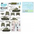 1/35 Decals for US M4A3E8 Easy Eight - 6th Armoured Division 15th/68th TkBn, Europe 1944-45