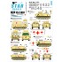 1/35 Decals for British FV432 and M548