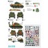 1/35 Decals for USMC M4A3 Sherman on Iwo Jima (4th and 5th Tank Battalion)