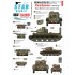 1/72 Decals for Royal Marines Close Support Tanks RMASG Centaurs in Normandy