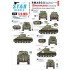 1/72 Decals for Royal Marines Close Support Tanks RMASG Shermans in Normandy