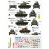 Decals for 1/72 Vietnam ARVN # 1. M24 Chaffee, M41 Walker Bulldog and M48A3 Patton
