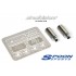 1/24 Spoon Sports N1 Muffler Exhausts (2pcs)