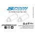 1/24 Spoon Sports N1 Muffler Exhausts (2pcs)