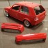 1/24 Volkswagen Golf Mk II Wide Bumpers for Fujimi kits