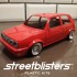 1/24 Volkswagen Golf Mk II Wide Bumpers for Fujimi kits