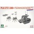1/35 PLA ZTZ 100 and ZRY-222 UCGV with ''Robot Wolves'' Unmanned Combat System