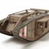 1/35 WWI British Tank MK.IV Male w/Single Motor & Figures