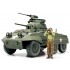 1/48 US M8 Light Armoured Car Greyhound with Figure