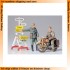 1/35 WWII German DKW Motorcycle Rider and Military Policeman