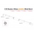 1/35 Russian 125mm 2A46M-5 Metal Barrel for Meng Model/Trumpeter kits