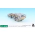 1/72 USA M983 HEMTT Tractor Detail-up Set for Aoshima/Model Collect kit