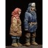 1/35 Boy & Girl, WWII era  (resin, 2 figures)