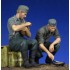 1/35 WWII German Soldiers at Rest (2 figures)