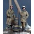 1/35 WWII US Military Police & GI with Stove, Ardennes 1944 (2 figures)