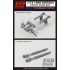 1/12 Honda NSR500 1989 Front Fork Set for Hasegawa kit (PE+Metal parts)