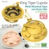 1/35 King Tiger Cupola Weld Attached Type w/o Drain Slits for HobbyBoss kits