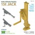 1/35 15t Jack for WWII German Panzer (2pcs)