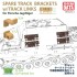 1/35 Spare Track Brackets with Track Links for Porsche Jagdtiger