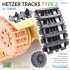 1/35 Hetzer Tracks Type 2 for Tamiya kits
