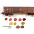SDW Shading Colours - Railcars Weathering Set Vol.1 (19ml x 5)