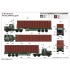 1/35 M915 Tractor with M872 Flatbed Trailer and 40FT Container