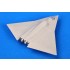 1/144 PLAAF J-36 Stealth Fighter Snap-Fit Kit