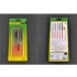 Assorted Needle Files Set w/Brush (Middle-Toothed, 140mm)