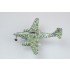 1/72 Messerschmitt Me262 A-1a "9K+HN" of 5.KG(J), Flown by Witzmann [Winged Ace Series]