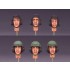 1/35 Modern Polish Army Tank Crew set for K2PL/K9/M1A2/Leopard 2 (2 figures and 1 bust)