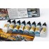 Model Air Acrylic Paint Set for WWII USN Aircraft (8 x 17ml)