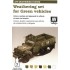 Weathering Paint Set for Green AFV Vehicles