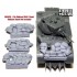 1/56 M5A1 Stuart Sandbag Fronts for Rubicon kits