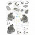 1/350 IJN Takao Heavy Cruiser Detail-up Set