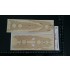 1/350 Japanese Battleship Fuso Wooden Deck for Fujimi kits #60005