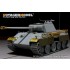 1/35 WWII German Panther G Early Basic Upgrade Detail set for Takom ##2119/2134