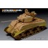 1/35 WWII US M4A3 76 w/Mid Tank Basic Detail Set for Meng Model #TS043