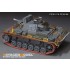1/35 WWII German Pz.Kpfw.III Ausf.N Dak Basic Detail Set for Takom 8011