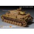1/35 WWII Panzer IV Ausf.F2/G Basic Detail Set with Hub for Rye Field #5102/#5143